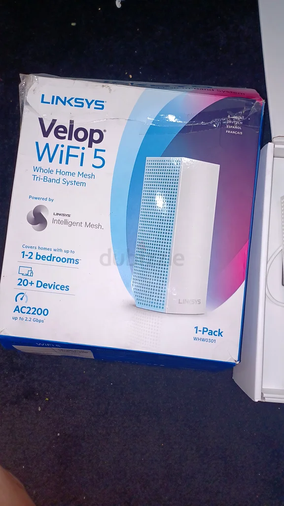 Linksys Velop WiFi 5، طراز WHW031، حزمة واحدة، أبيض63167114106626113