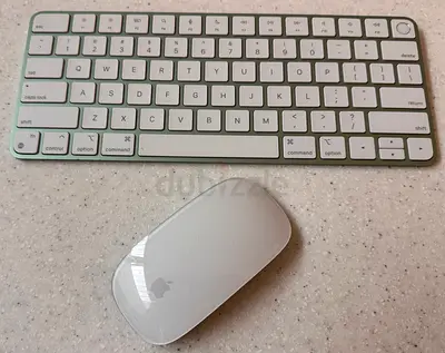 Apple Magic-3 Keyboard with Touch ID(English) and Magic-2 Mouse (Limited Edition Green)
