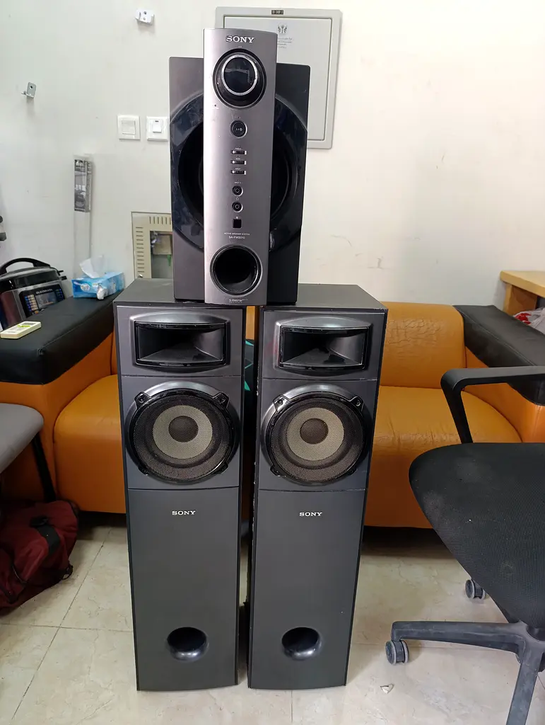 Sony speaker system available