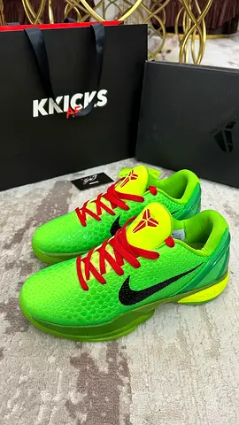 Nike Kobe 6 Protro ‘Grinch’