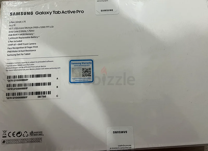 Samsung galaxy tab active pro63220826616065111