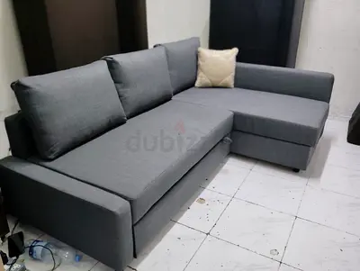 L shape sofa com bed storage for sale