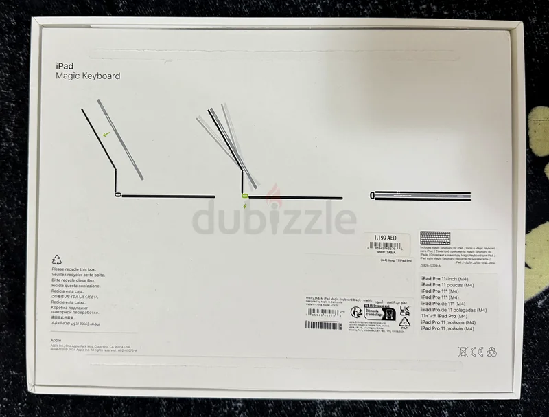 Apple Magic Keyboard for Ipad Pro11-inch (M4)63253966084611111