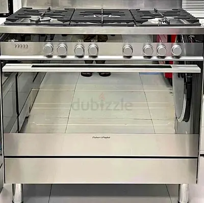 Fisher  Paykel 90cm Top Gas Electric Oven 5 Burner Dual Fuel Cooker FREE DELIVERY +WARRANTY