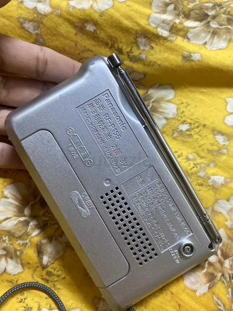 Vintage Panasonic RF-155 AM/FM Portable Radio for Sale63264593824515113