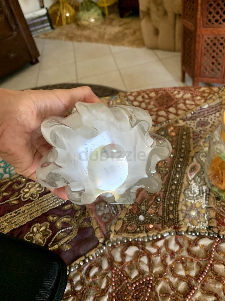 زهرية مورانو. أبيض. 30 سم62933695816195113