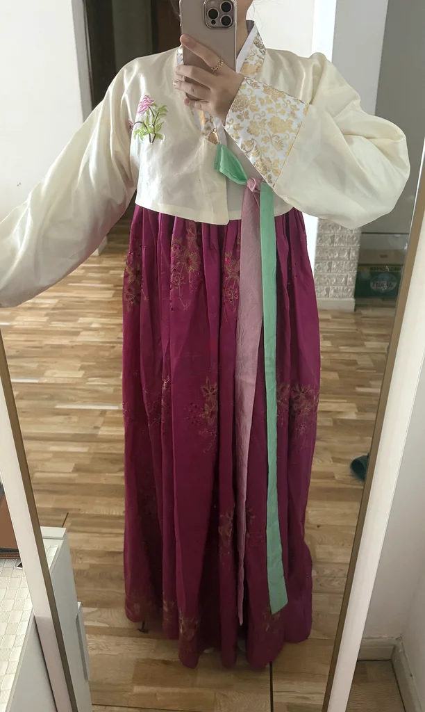 Korean hanbok dress63237608956034110
