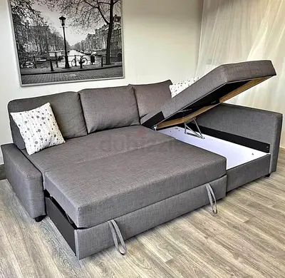 IKEA friheten sofa bed with storage lshape  Lshape can fix right