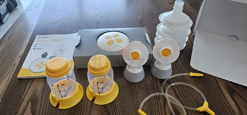 Medela maxi swing+ hands free kit!63266081222531113