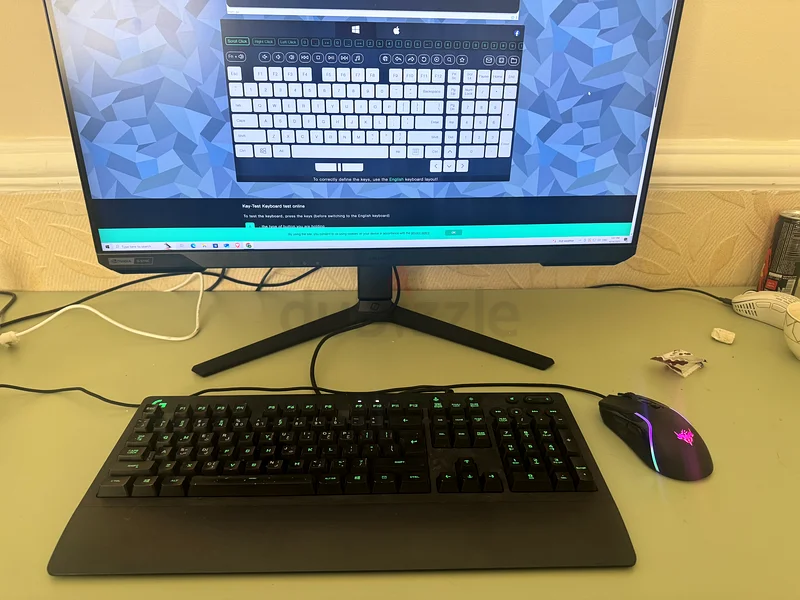لوتك جي 213 بروديجي لوحة مفاتيح + ماوس إنتكس للألعاب - تعمل بالكامل63255001498369112