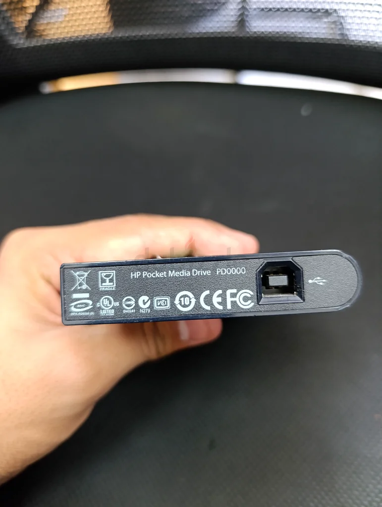 HP Pocket media drive PD0000 160gb63168047534337114