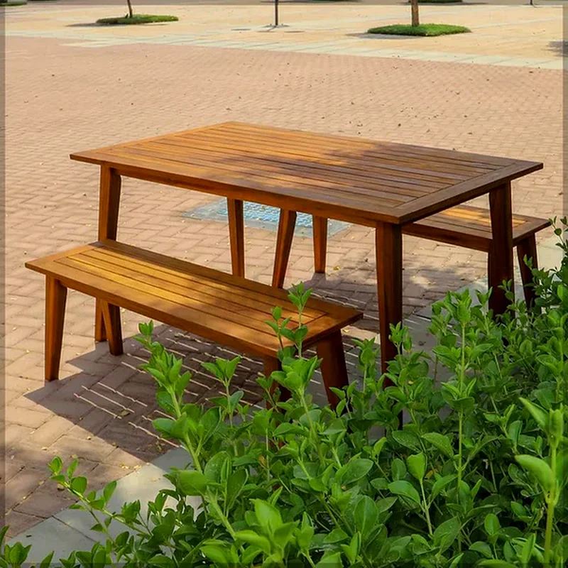 Stunning Outdoor Dining Table / Set - Perfect for Your Garden!63218316088834113