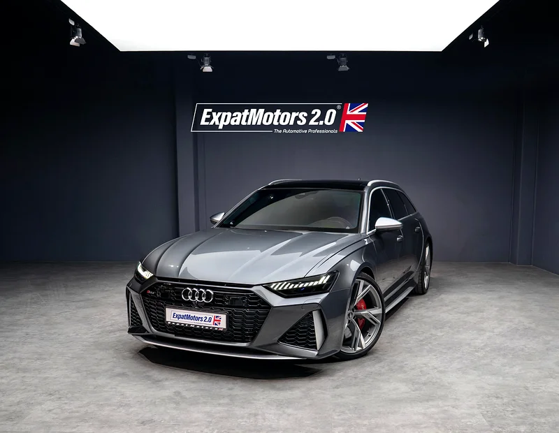 SUMMER PRIVÉ OFFER • 7,275x60 • 0% DP • 2021 Audi RS6 Avant • Audi Warranty + Service • GCC •63225700067329114