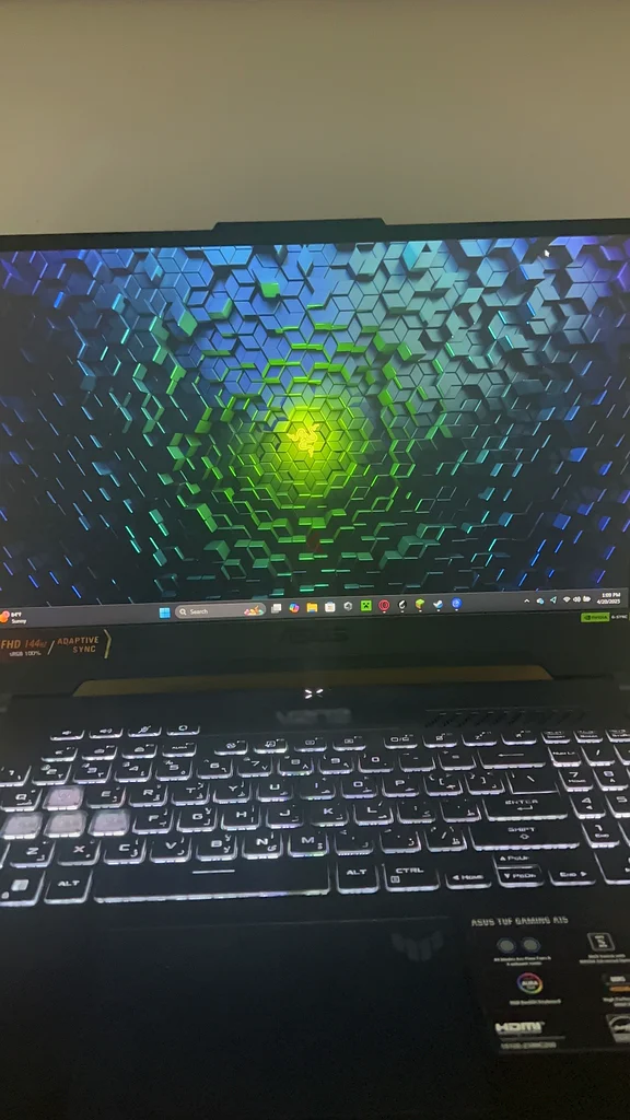 Asus TUF A15 Ryzen 7 RTX 4050 (negotiable, but not reducing price by 1k)63167116143490112