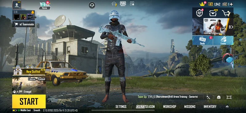PUBG ACCOUNT GLACIER LVL663175732103171111