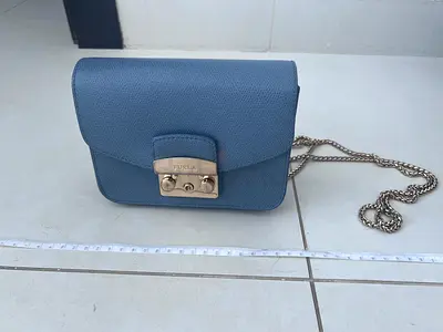 Furla blue shoulder bag