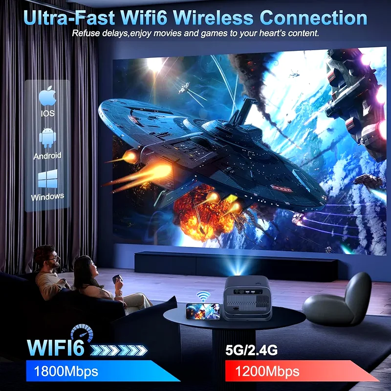 - Home Theater Projector - Portable Projector - LED Projector - Full HD Projector -63263519439363112