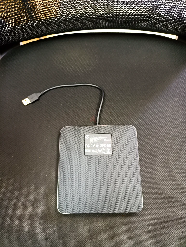 HP External Optical Disk Drive Available63168047462658112