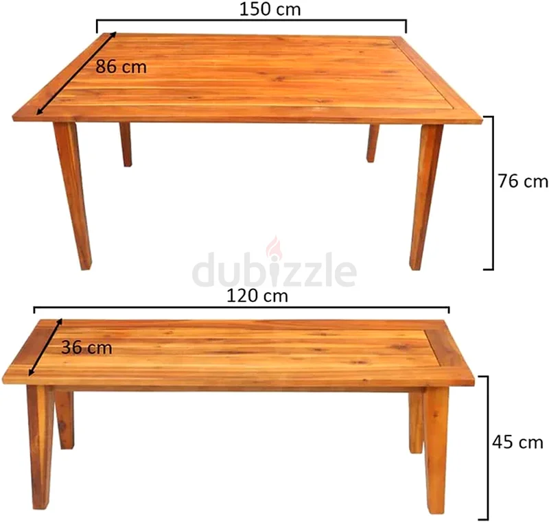 Stunning Outdoor Dining Table / Set - Perfect for Your Garden!63218316088834112