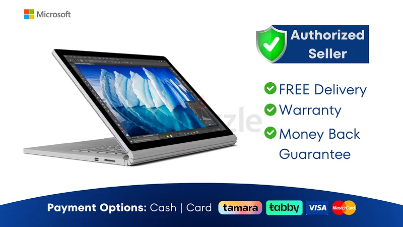 مايكروسوفت سيرفيس بوك 3 - إنتل كور i7 - 32 جيجابايت رام مع بطاقة رسوميات ● الضمان | التسليم المجاني | AD6483632650955217931116