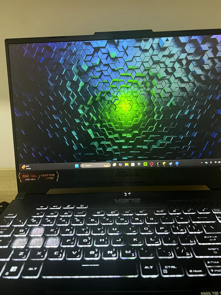Asus TUF A15 Ryzen 7 RTX 4050 (negotiable, but not reducing price by 1k)63167116143490113