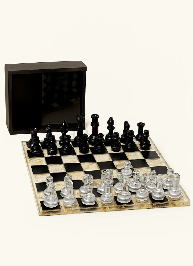 Elegant Glass Chess Set - Perfect for Strategy Lovers!63244207595905111