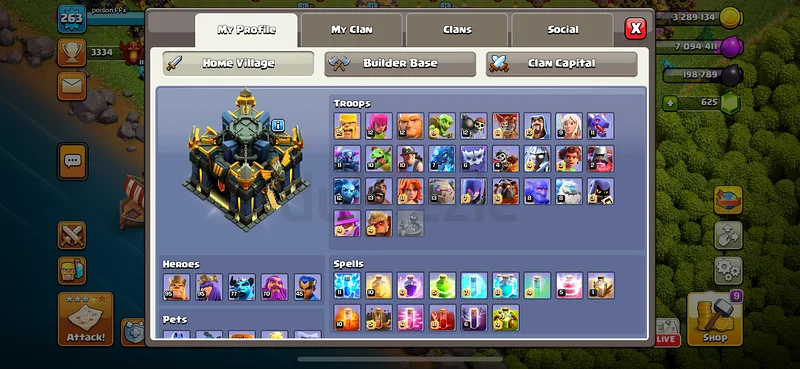 Epic Clash of Clans Base Profile for Sale!63175732108802112