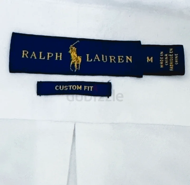 [PRICE REDUCED] Classic RALPH LAUREN White Shirt – Custom Fit – Size M – Original63240124637570112