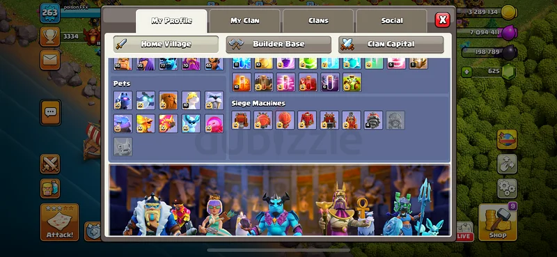 Epic Clash of Clans Base Profile for Sale!63175732108802113