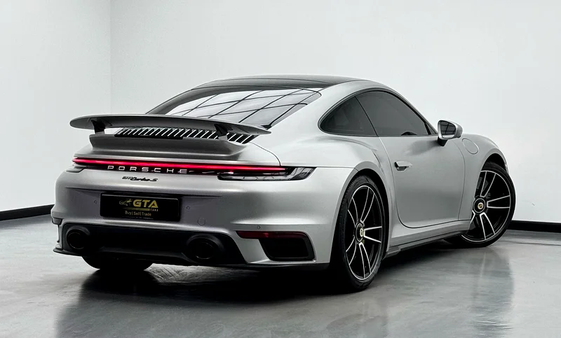 2022 Porsche 911 Turbo S, 2025 Porsche Warranty, Sport Chrono Package, Full PPF, Very Low Km, GCC63156541524355113