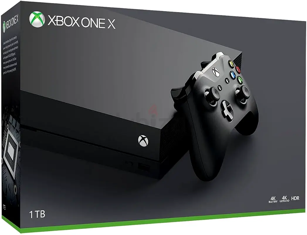 Used 3 controler with kinect and lot of games Xbox One X - 1TB!