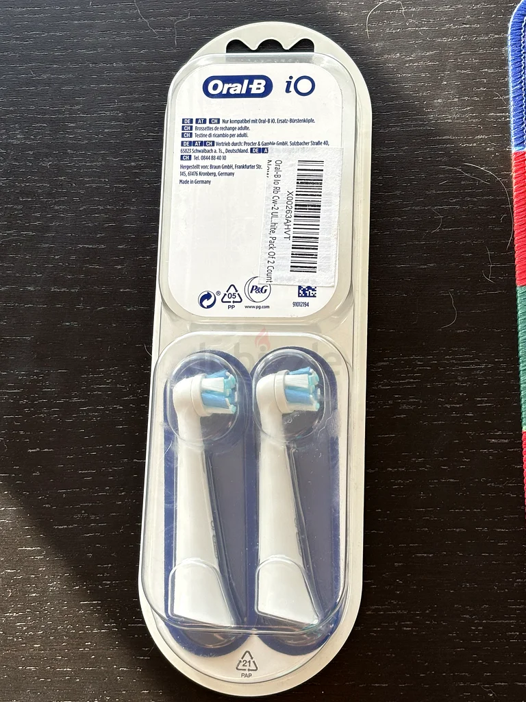 رؤوس فرشاة استبدال لفرشاة الأسنان Oral B iO63242163227650111
