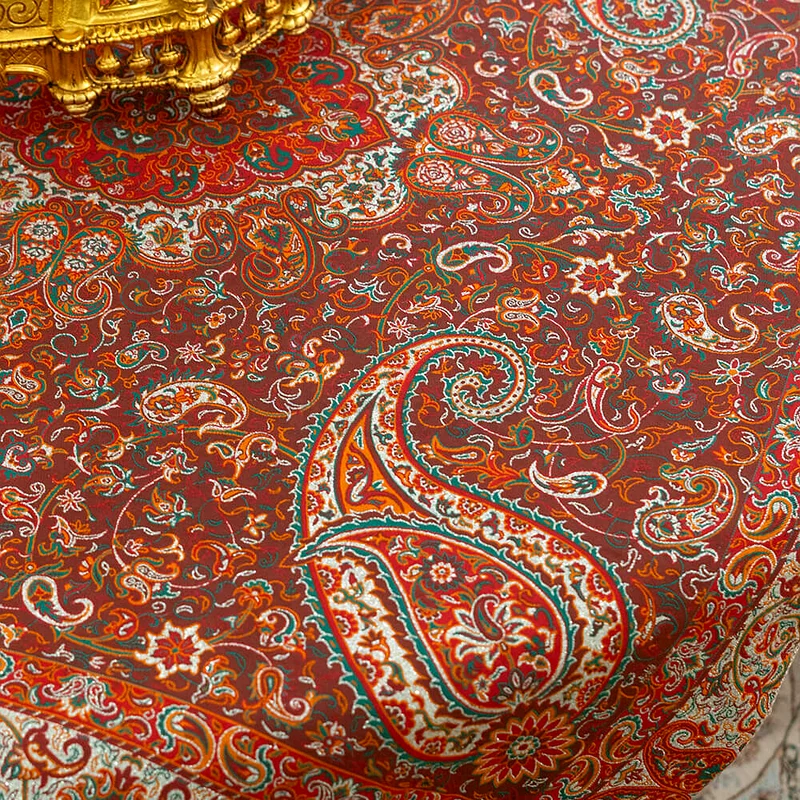Luxury Table Cover – Viscose Silk with Persian Elegance63209837811075111