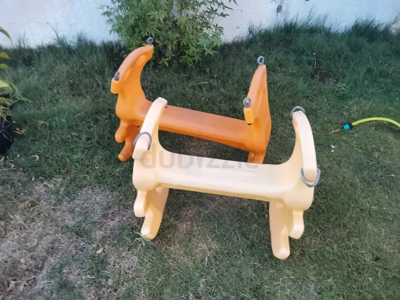 Plastic Double Swing for Kids – Outdoor Play Set63204251371651111