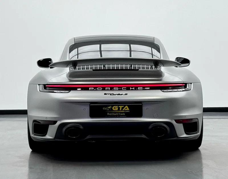 2022 Porsche 911 Turbo S, 2025 Porsche Warranty, Sport Chrono Package, Full PPF, Very Low Km, GCC63156541524355114