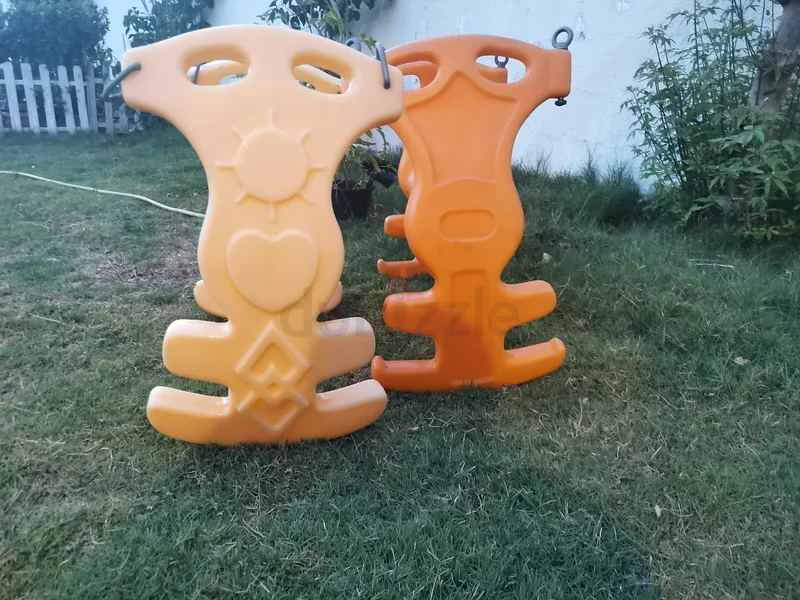 Plastic Double Swing for Kids – Outdoor Play Set63204251371651113