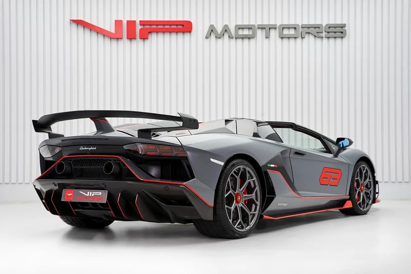 LAMBORGHINI AVENTADOR SVJ 63 ROADSTER, 2021, LIMITED EDITION, SPECIAL ORDERED, IMMACULATE CONDITION63154166099458113