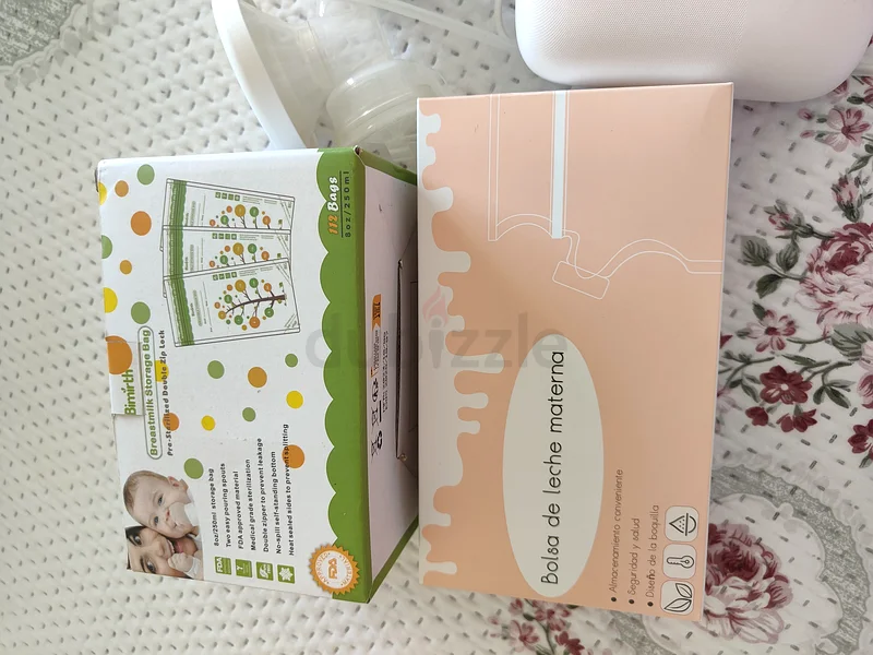 Effortless Pumping: High-Quality Electric Breast Pump for Moms!from Philips with milk bag63203184299650112