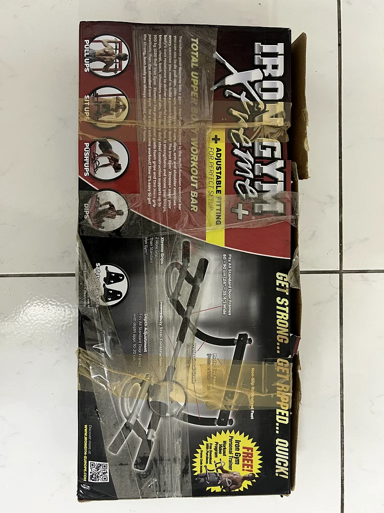 احصل على لياقتك مع بار تمارين Iron Gym Xtreme للجزء العلوي من الجسم!63242167205763111