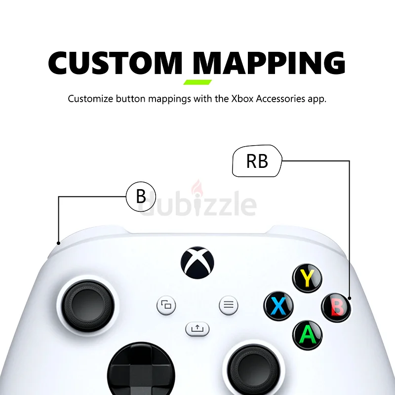 تحكم لاسلكي Xbox Series X/S Xbox One PC بلوتوث أبيض63229684634497112