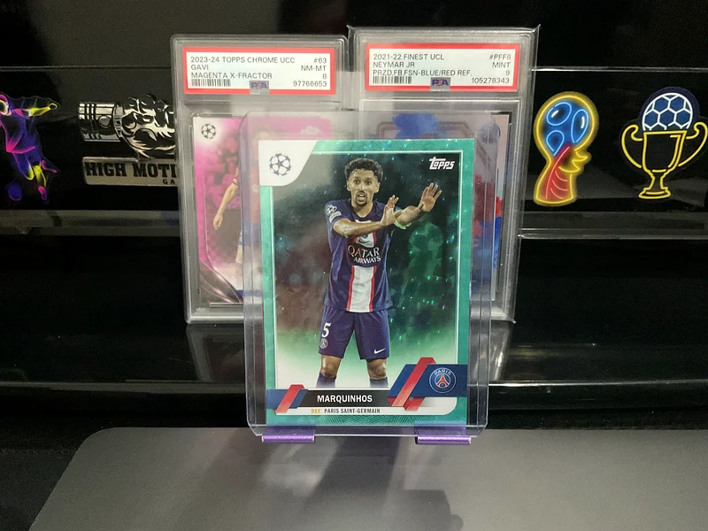 Limited Edition 2022-23 Topps Chrome UCL Marquinhos Trading Card63209343604737111