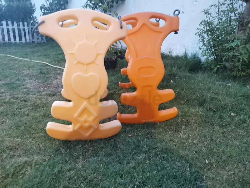 Plastic Double Swing for Kids – Outdoor Play Set63204251371651112