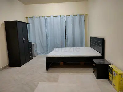 STUDIO FLAT FOR RENT SHARJAH AL MUWILAH AREA WITH FURNISHED