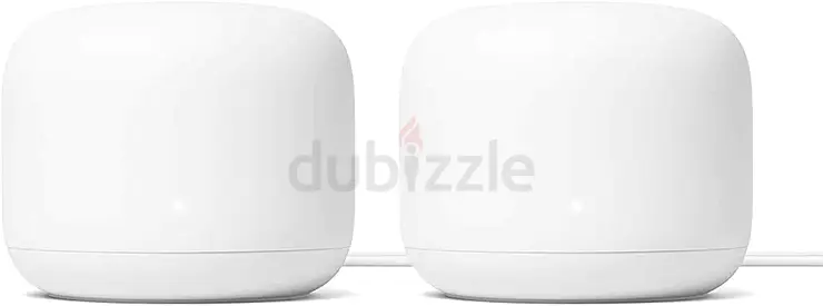 Google Nest Wifi Router (2nd Generation) 4×4 Ac 2200 Mesh wifi router with 4400 SQ Ft Cover