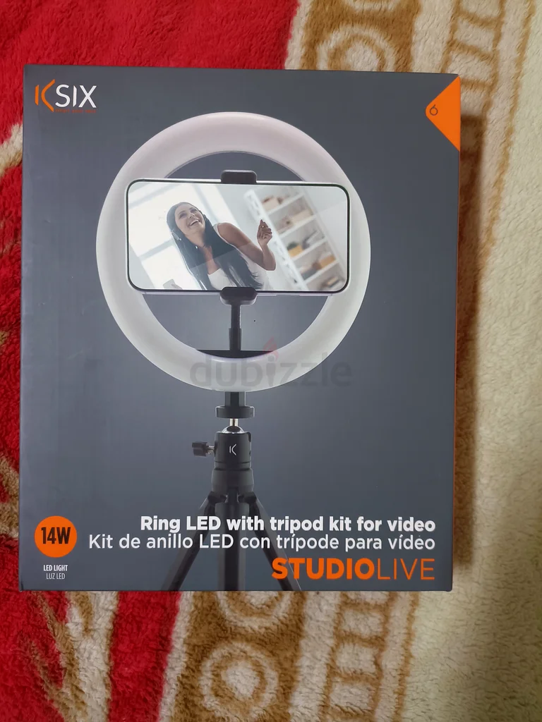 KSIX smart your tech Kit Studio Live LED Ring with Tripod and Stand for Smatphone for sale632223436107531129
