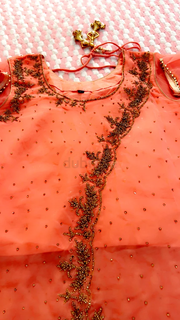 Elegant Pink Indian Dress – Like New – AED 30063239617636481111