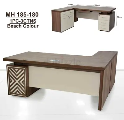 New l shape office table sell