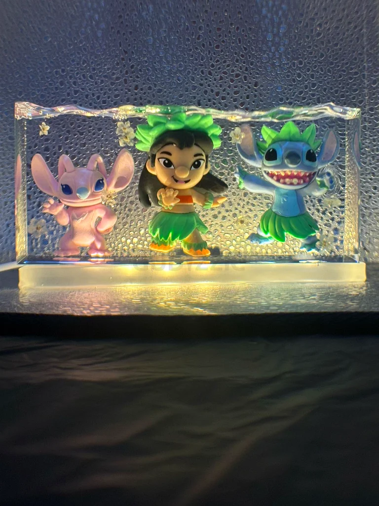 Handmade Themed Epoxy Resin Night Light – “Starlit by Nat” Collection63263503074561110