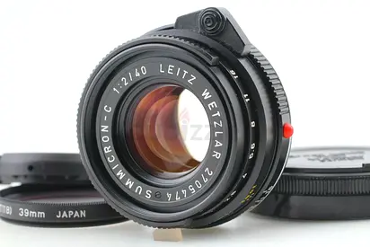 Leica Leitz Wetzlar Summicron C 40mm F2 for Leica M mount