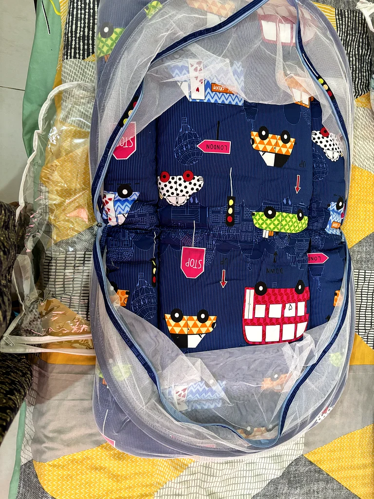 Cozy Blue Baby Nest for Ultimate Comfort63207398878594113